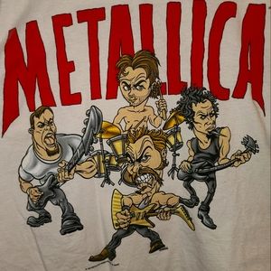 Metallica Cartoon T-shirt